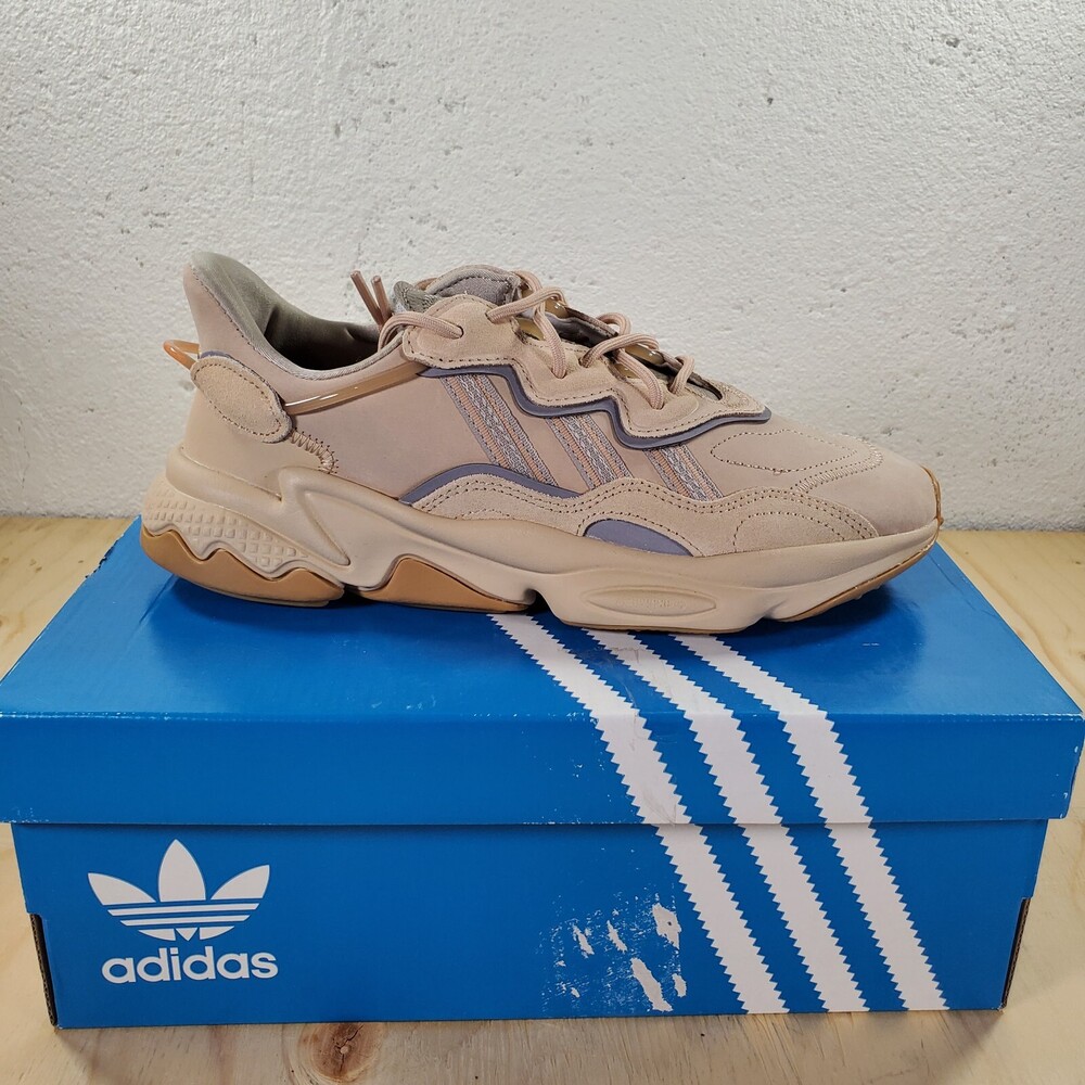 Adidas Shoes OZWEEGO  Men Sz 8 US Pale Nude Suede Athletic Retro Sneakers EE6462